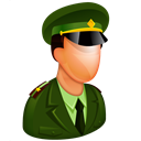 Army officer icon